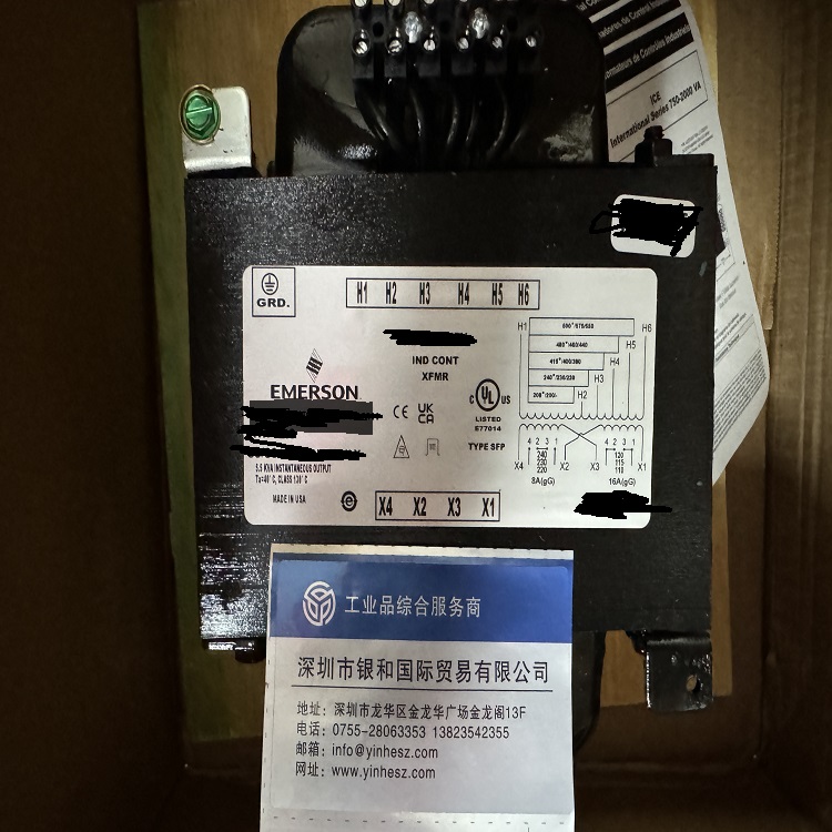 供应艾默生Emerson工业控制变压器CE2000MH