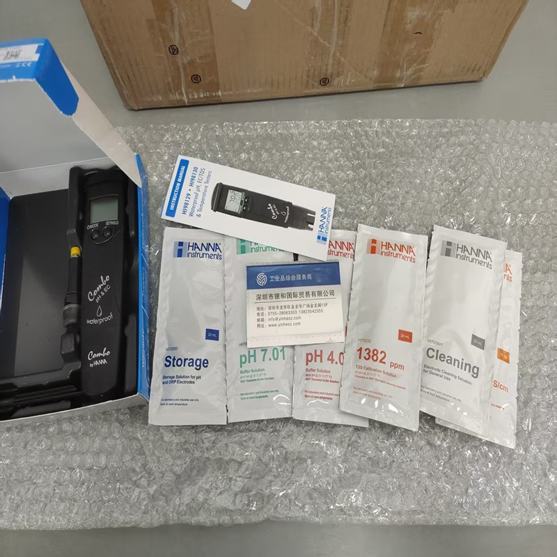 意大利HANNA 哈纳pH-EC-TDS-&deg;C测定仪 HI98129