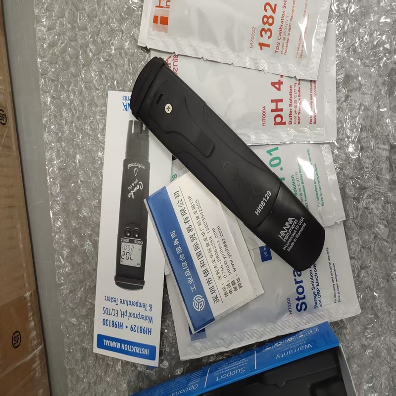 意大利HANNA 哈纳pH-EC-TDS-&deg;C测定仪 HI98129