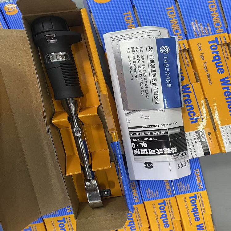 日本 TOHNICHI 东日 QL50N 预置式扭力扳手 可调棘轮扭矩扳手 工业级