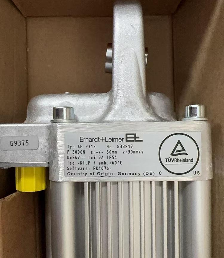 德国E+L AG9313纠偏驱动器 对边跟边电缸 直线式调节