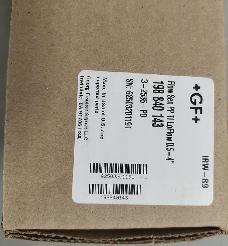 GF乔治费歇尔 Signet 3-2536-P0 插入式叶轮流量计