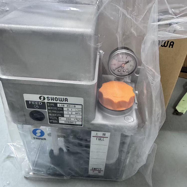 日本SHOWA昭和 LCB5 容积式自动润滑泵单元 机床集中润滑压力开关